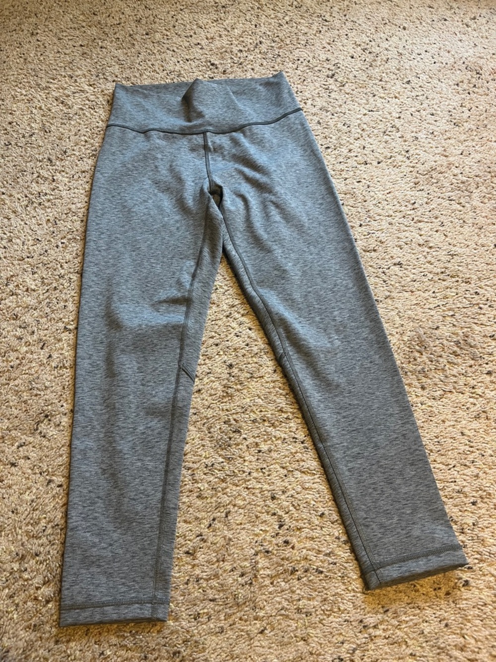 adidas Gray Women's High-Waist Active Leggings